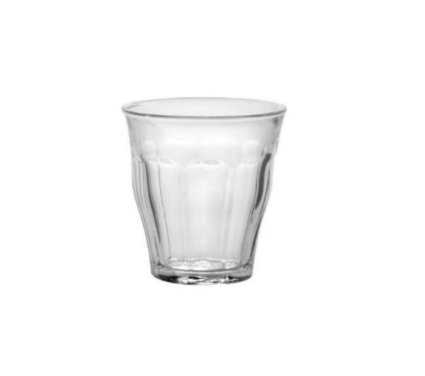 "PICARDIE" glass tumblers (130 ml / 4 5/8 oz)